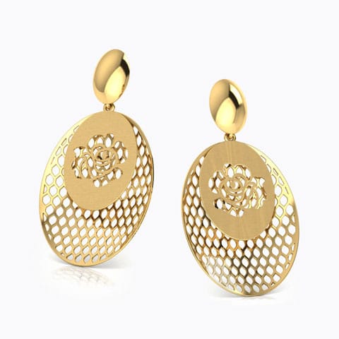 Amelia Rose Window Drop Earrings