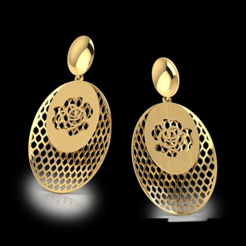 Amelia Rose Window Drop Earrings