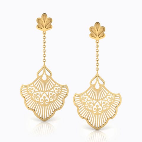 Emma Frill Drop Earrings