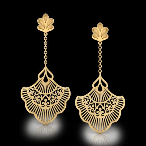 Emma Frill Drop Earrings