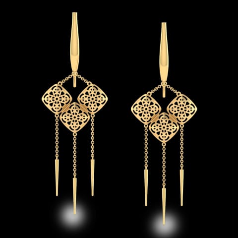 Avery Wind Chimes Drop Earrings