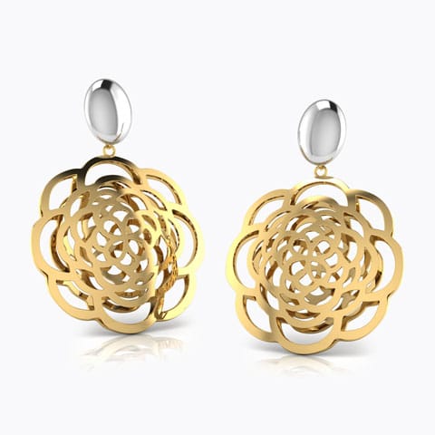 Brienne Cutout Drop Earrings