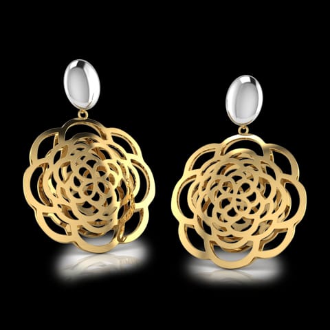 Brienne Cutout Drop Earrings