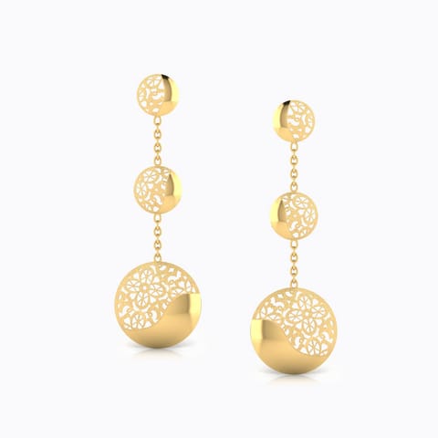 Hedy Cutout Drop Earrings