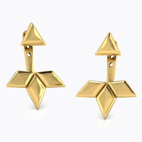 Melba Geometric Ear Jackets