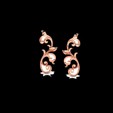 Curved Filigree Gold Ear Cuffs Curved Filigree Gold Ear Cuffs