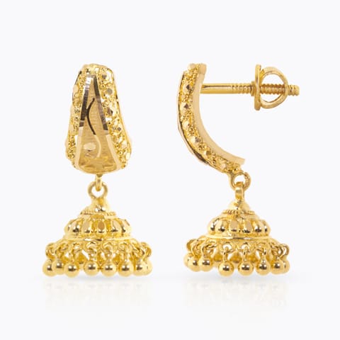 Domed Jhumkas