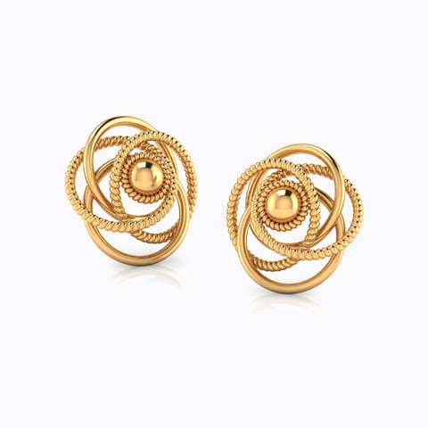 Cosmic Gold Stud Earrings Cosmic Gold Stud Earrings