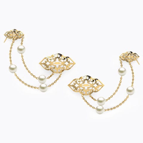Judaea Cutout Ear Cuffs