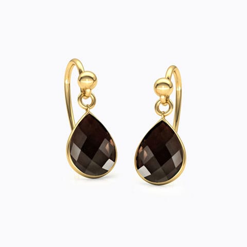 Classic Onyx Gemstone Drop Earrings Classic Onyx Gemstone Drop Earrings