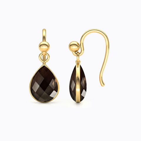 Classic Onyx Gemstone Drop Earrings Classic Onyx Gemstone Drop Earrings