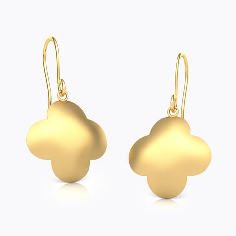 Keya Floret Gold Drop Earrings