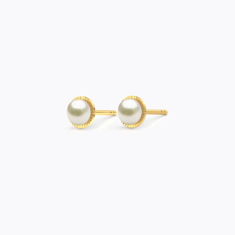 Petite Pearl Stud Earrings