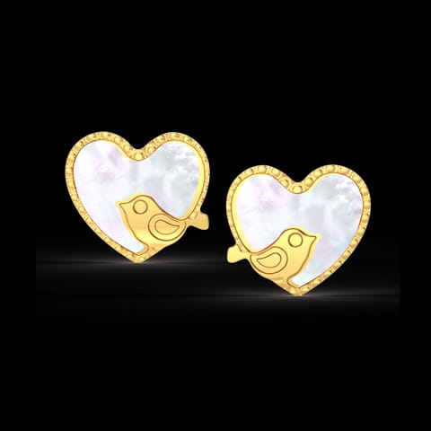 Birdy Gold Stud Earrings Birdy Gold Stud Earrings