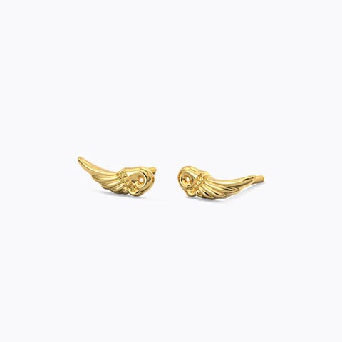 Adya Gold Stud Earrings