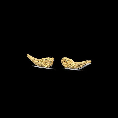 Adya Gold Stud Earrings
