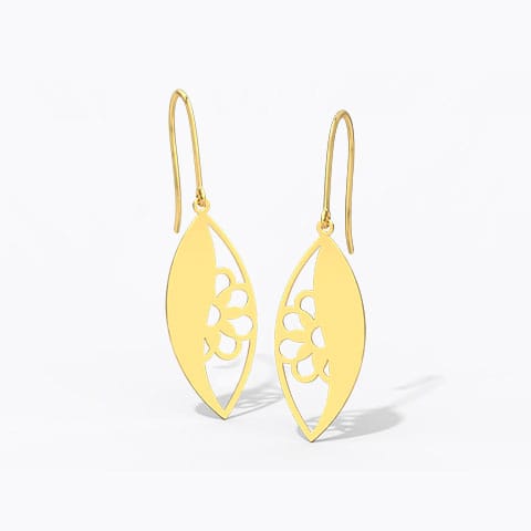 Deena Cutout Drop Earrings