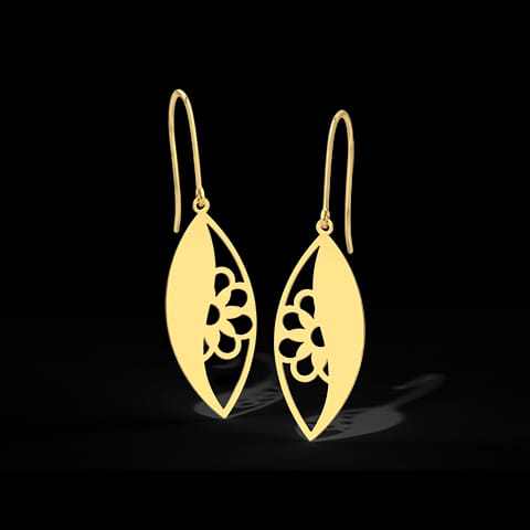 Deena Cutout Drop Earrings