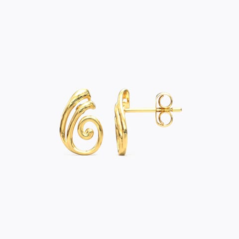 Lucy Gold Stud Earrings Lucy Gold Stud Earrings