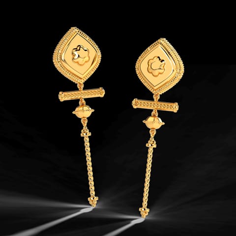 Kalki Gold Drop Earrings
