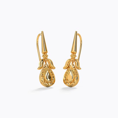 Nishika Gold Drop Earrings Nishika Gold Drop Earrings