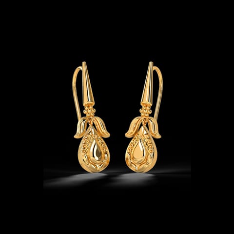 Nishika Gold Drop Earrings Nishika Gold Drop Earrings