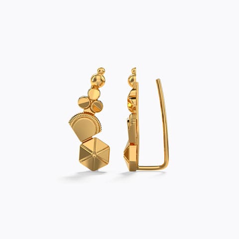 Raisha Gold Ear Cuffs