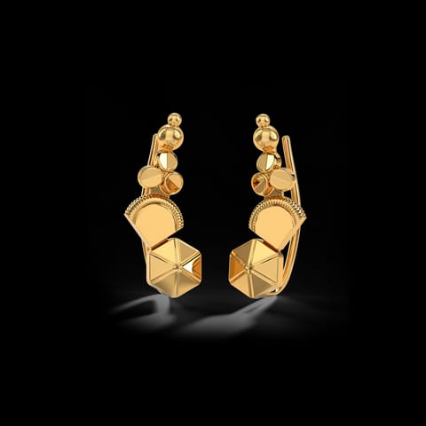 Raisha Gold Ear Cuffs