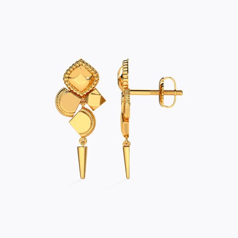 Preeta Gold Drop Earrings Preeta Gold Drop Earrings