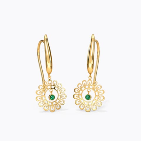 Kiara Cutout Drop Earrings