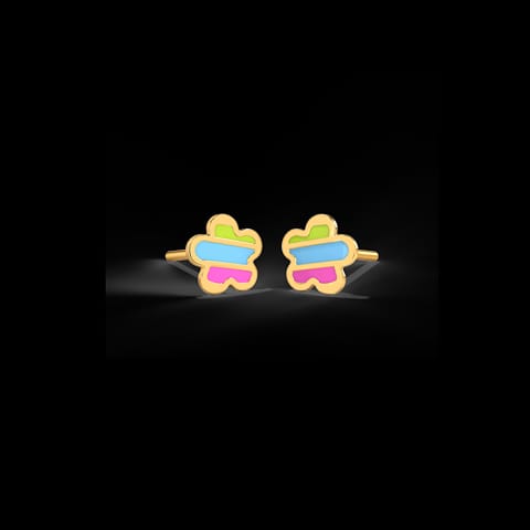 Rainbow Flower Earring Rainbow Flower Earring