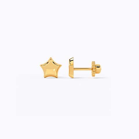 Gold Star Earring Gold Star Earring