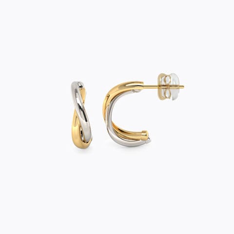 Interwine Moon Earring Interwine Moon Earring