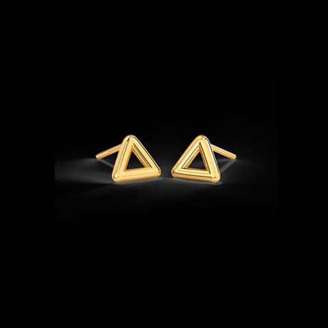 Traingle Stud Earring Traingle Stud Earring