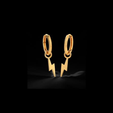 Glow Gold Hoop Earrings