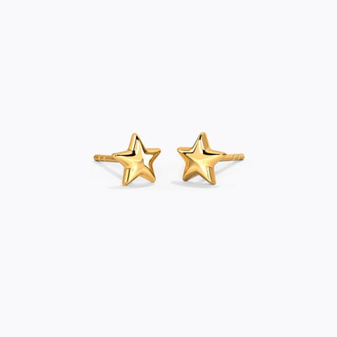 Star Gaze Kids Gold Stud Earrings Star Gaze Kids Gold Stud Earrings