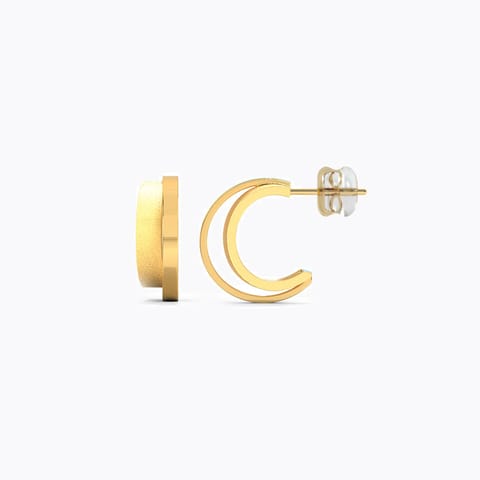 Duo Delights Gold Hoop Earrings Duo Delights Gold Hoop Earrings