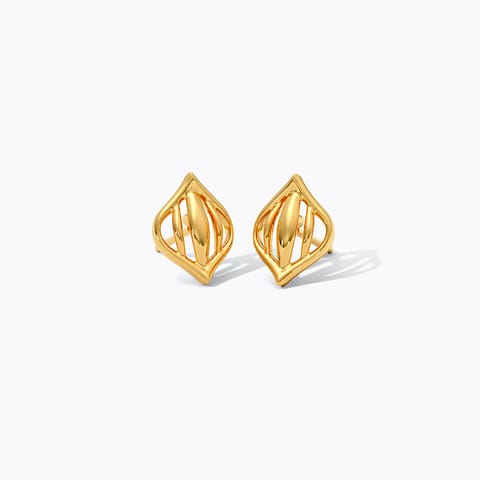 Rogallo 9KT Gold Stud Earrings