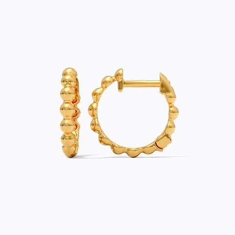 Auric Beads Gold Hoop Earrings