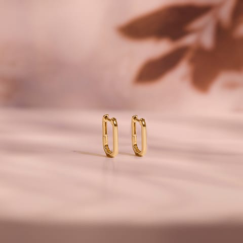 Bare Bliss Gold Hoop Earrings