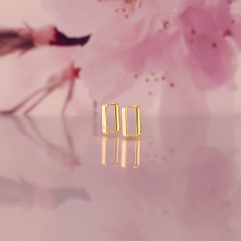 Royal Classic Gold Hoop Earrings