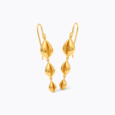 Auric Artistry 9KT Gold Drop Earrings