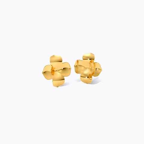 Auric Bloom 9KT Gold Stud Earrings