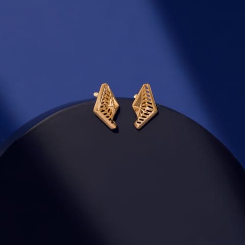 Solar Flare Gold Stud Earrings Solar Flare Gold Stud Earrings