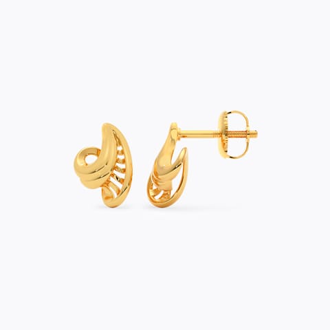 Theorem Gold Stud Earrings Theorem Gold Stud Earrings
