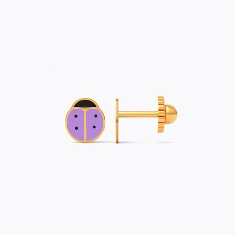 Tiny Bug 9KT Gold Stud Earrings for Kids Tiny Bug 9KT Gold Stud Earrings for Kids