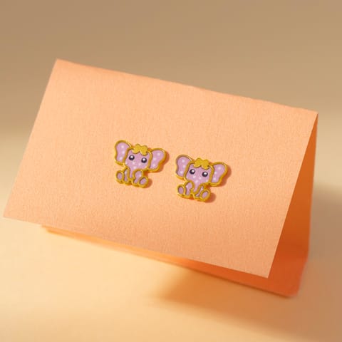 Little Jumbo 9KT Gold Stud Earrings for Kids Little Jumbo 9KT Gold Stud Earrings for Kids