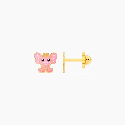 Little Jumbo 9KT Gold Stud Earrings for Kids Little Jumbo 9KT Gold Stud Earrings for Kids
