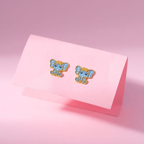 Little Dumboo 9KT Gold Stud Earrings for Kids Little Dumboo 9KT Gold Stud Earrings for Kids
