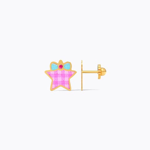 Starlight 9KT Gold Stud Earrings for Kids Starlight 9KT Gold Stud Earrings for Kids